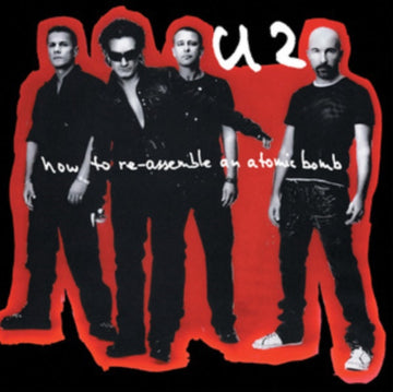 HOW TO RE-ASSEMBLE AN ATOMIC BOMB (RED/BLACK MARBLE VINYL) | VINYL RECORD (LP)