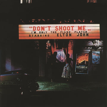 DON'T SHOOT ME I'M ONLY THE PIANO PLAYER (RED SPLATTER VINYL/180G) | VINYL RECORD (LP)