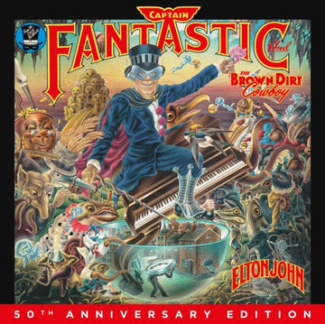 CAPTAIN FANTASTIC & THE BROWN DIRT COWBOY (50TH ANNIVERSARY) (2LP) | VINYL RECORD (LP)