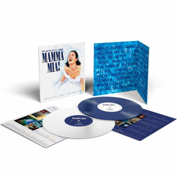 MAMMA MIA! THE MUSICAL (ORIGINAL LONDON CAST RECORDING) (BLUE/WHITE VINYL/2LP) | VINYL RECORD (LP)