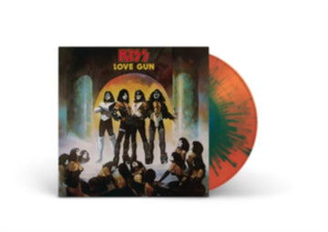 LOVE GUN (TANGERINE WITH AQUA SPLATTER VINYL) | VINYL RECORD (LP)