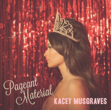 PAGEANT MATERIAL (10 YEAR ANNIVERSARY) (CLEAR GOLD GLITTER VINYL) | VINYL RECORD (LP)