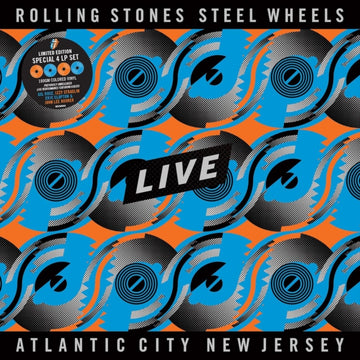 ROLLING STONES | STEEL WHEELS LIVE (LIVE FROM ATLANTIC CITY, NJ, 1989) (4LP/TANGERINE/SKY BLUE VINYL) | VINYL RECORD (LP)