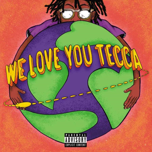 LIL TECCA | WE LOVE YOU TECCA (X) (NEON ORANGE VINYL) | VINYL RECORD (LP)