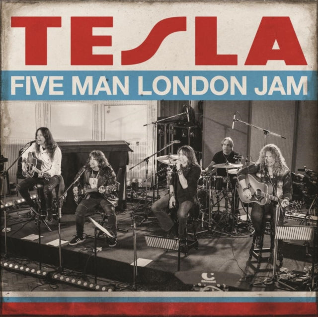 TESLA | FIVE MAN LONDON JAM (CLEAR RED/CLEAR BLUE VINYL/2LP) | VINYL RECORD (LP)