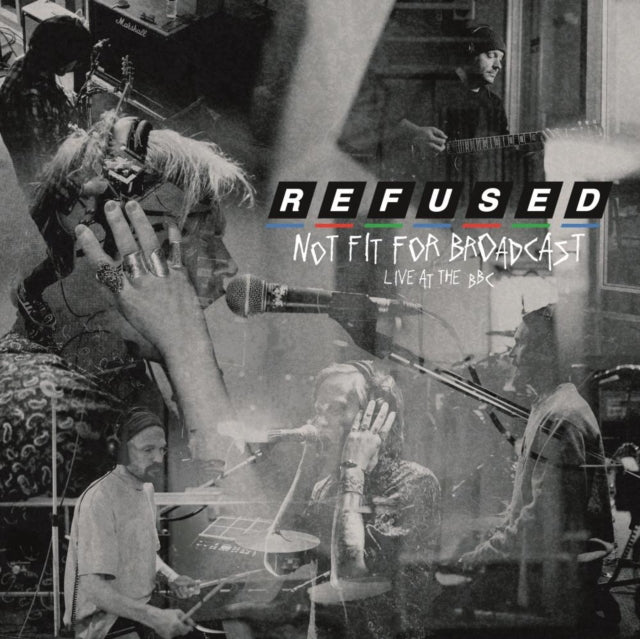 REFUSED | NOT FIT FOR BROADCASTING - LIVE AT THE BBC (CRYSTAL CLEAR VINYL) (RSD) | VINYL RECORD (LP)