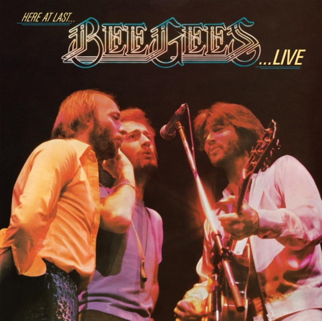 BEE GEES | HERE AT LAST... BEE GEES LIVE (TRANSLUCENT ORANGE VINYL) | VINYL RECORD (LP)