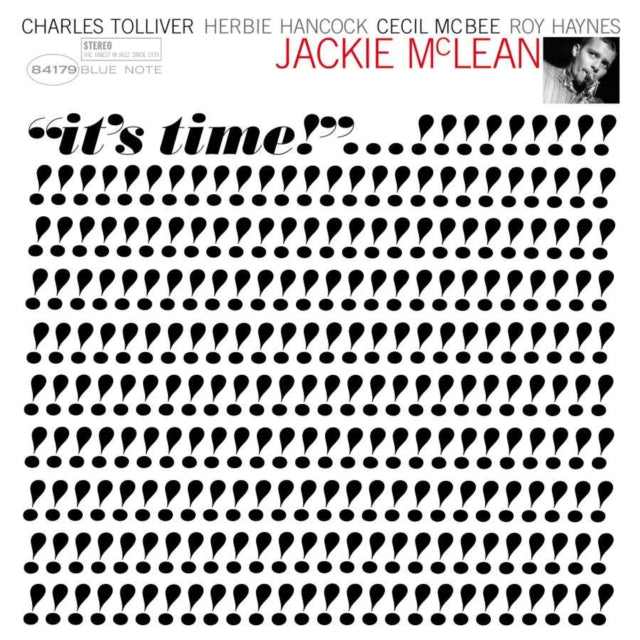 MCLEAN, JACKIE | IT'S TIME (BLUE NOTE TONE POET SERIES) | VINYL RECORD (LP)