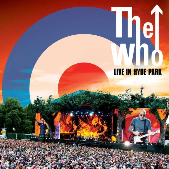 WHO | LIVE IN HYDE PARK (LONDON 2015/RED, WHITE & BLUE VINYL/3LP) | VINYL RECORD (LP)