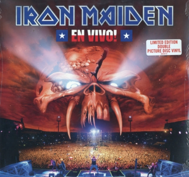 IRON MAIDEN | EN VIVO | VINYL RECORD (LP)