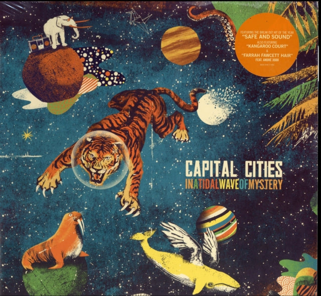 CAPITAL CITIES | IN A TIDAL WAVE OF MYSTERY | VINYL RECORD (LP)