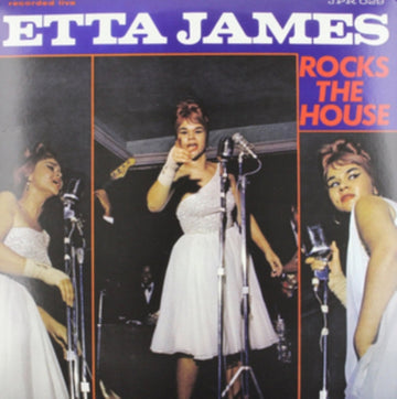JAMES, ETTA | ROCKS THE HOUSE (COLORED VINYL) | VINYL RECORD (LP)