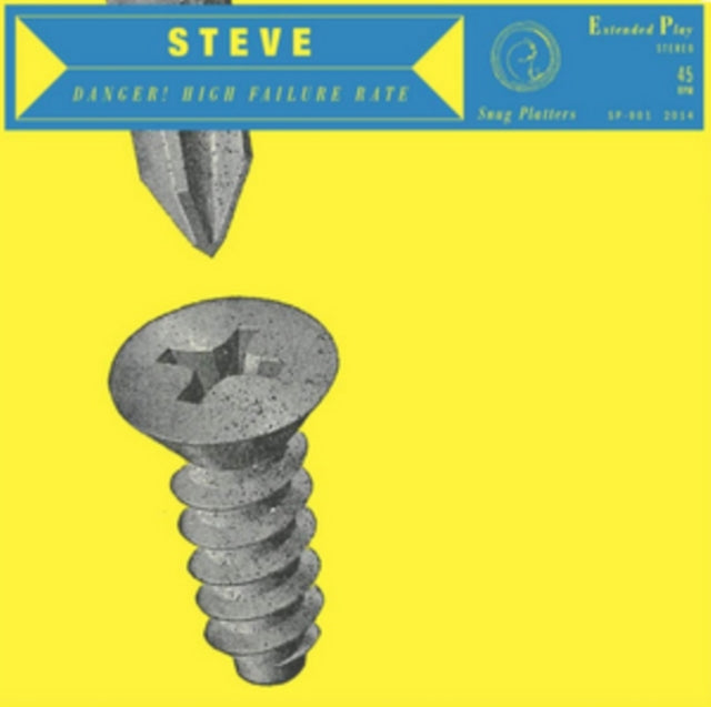 STEVE | DANGER HIGH FAILURE RATE | VINYL RECORD (LP)
