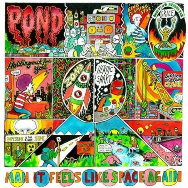POND | MAN IT FEELS LIKE SPACE AGAIN | VINYL RECORD (LP)