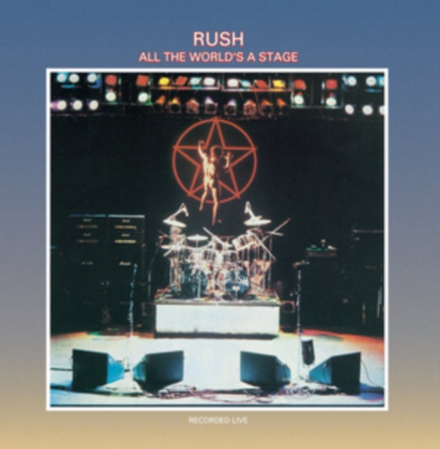 RUSH | ALL THE WORLD'S A STAGE (180G) | VINYL RECORD (LP)