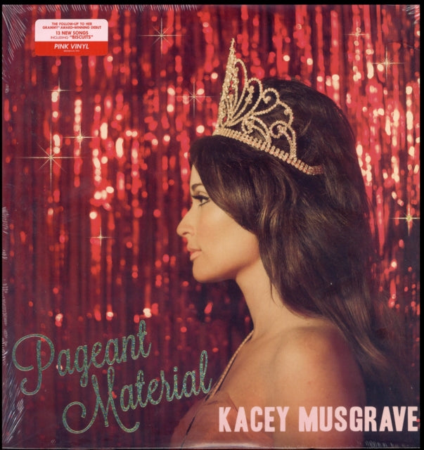 MUSGRAVES, KACEY | PAGEANT MATERIAL (PINK/WHITE VINYL) | VINYL RECORD (LP)