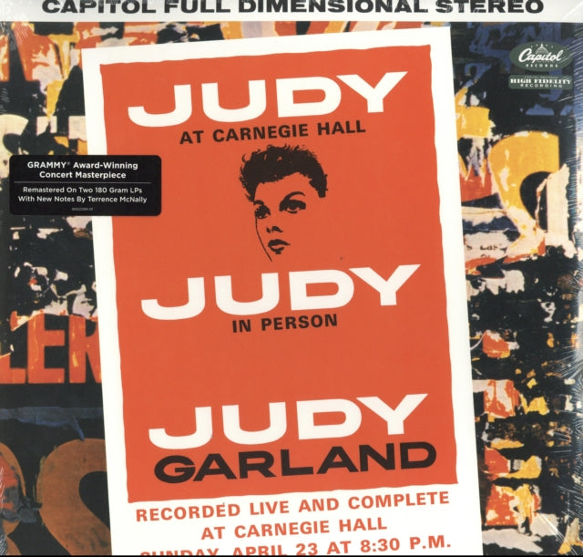 GARLAND, JUDY | JUDY AT CARNEGIE HALL | VINYL RECORD (LP)