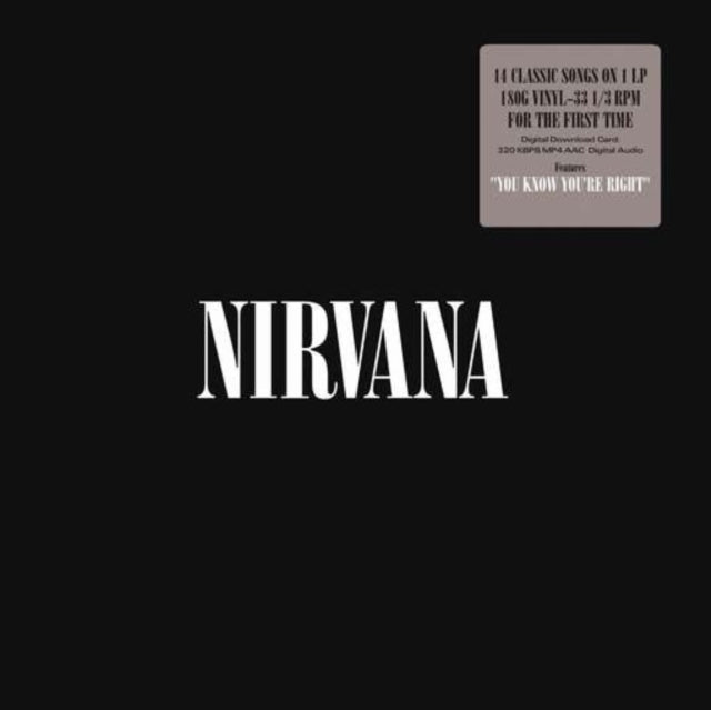 NIRVANA | NIRVANA (150G/DL CODE) | VINYL RECORD (LP)