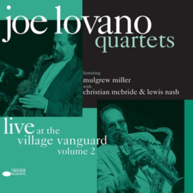 LOVANO, JOE | QUARTETS: LIVE AT THE VILLAGE VANGUARD VOL.2 | VINYL RECORD (LP)