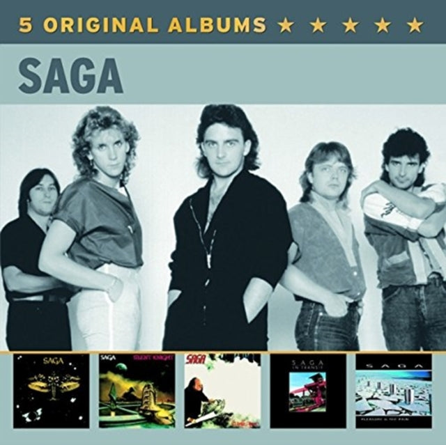 SAGA | 5 ORIGINAL ALBUMS VOL.2 | CD