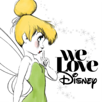 WE LOVE DISNEY (PICTURE DISC) | VINYL RECORD (LP)