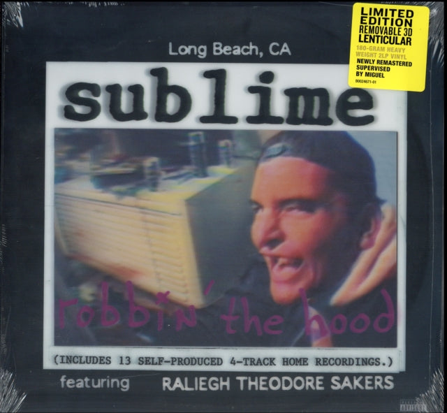 SUBLIME | ROBBIN THE HOOD (LENTICULAR) | VINYL RECORD (LP)