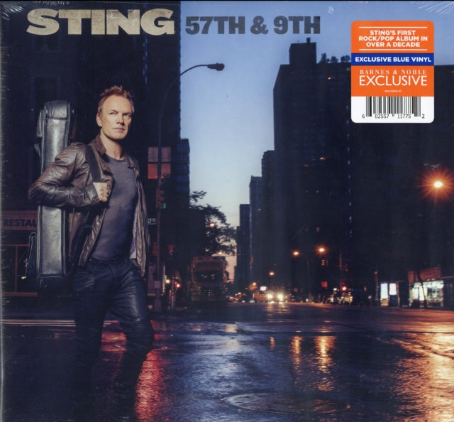 STING | 57TH & 9TH (BLUE VINYL) | VINYL RECORD (LP)