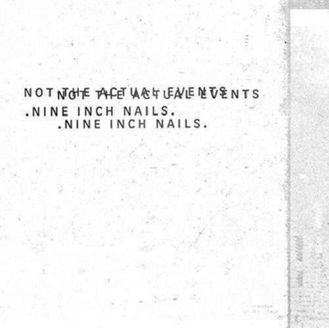 NINE INCH NAILS | NOT THE ACTUAL EVENTS (ONE SIDED/180G) | VINYL RECORD (LP)
