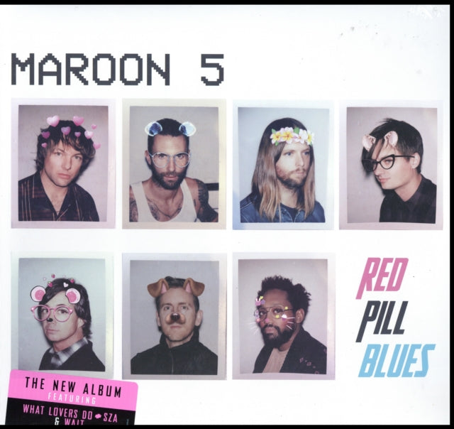 MAROON 5 | RED PILL BLUES (LP) | VINYL RECORD (LP)