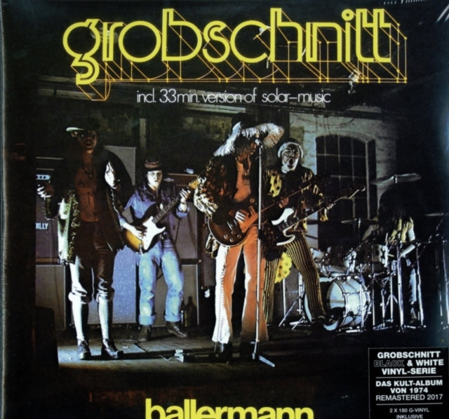 GROBSCHNITT | BALLERMANN (180G/WHITE & BLACK VINYL/DL CARD) | VINYL RECORD (LP)