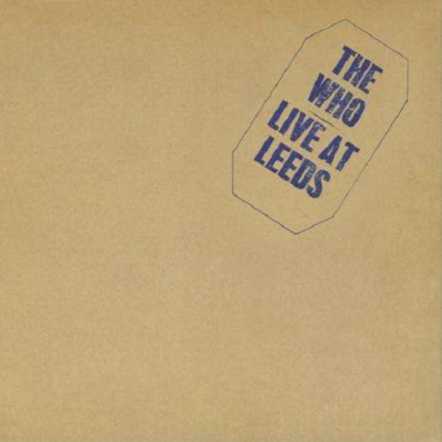 WHO | LIVE AT LEEDS | VINYL RECORD (LP)