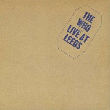 WHO | LIVE AT LEEDS | VINYL RECORD (LP)