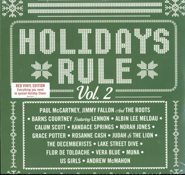 VARIOUS ARTISTS | HOLIDAYS RULE VOLUME 2 | VINYL RECORD (LP)