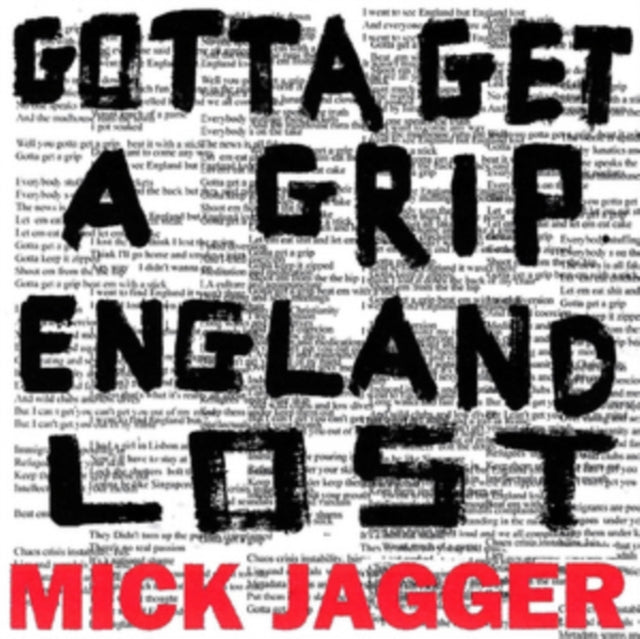 JAGGER, MICK | GOTTA GET A GRIP / ENGLAND LOST | 12IN VINYL