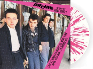CURE - 36 WEST 62ND ST: LIVE AT HURRAHS NIGHTCLUB. NEW YORK. APRIL 15TH 1980 (PINK SPLATTER VINYL) | VINYL RECORD (LP)
