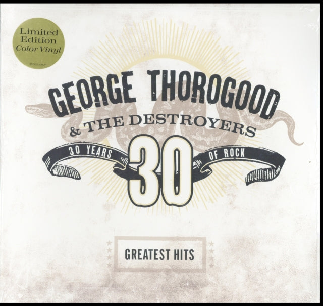 THOROGOOD, GEORGE | GREATEST HITS: 30 YEARS OF ROCK (2 LP/TRANSPARENT BROWN VINYL) | VINYL RECORD (LP)