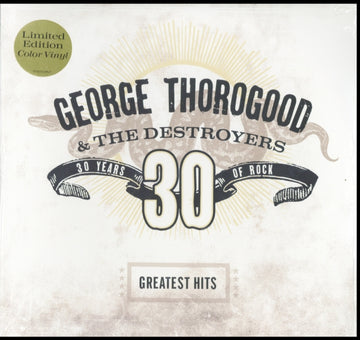 THOROGOOD, GEORGE | GREATEST HITS: 30 YEARS OF ROCK (2 LP/TRANSPARENT BROWN VINYL) | VINYL RECORD (LP)