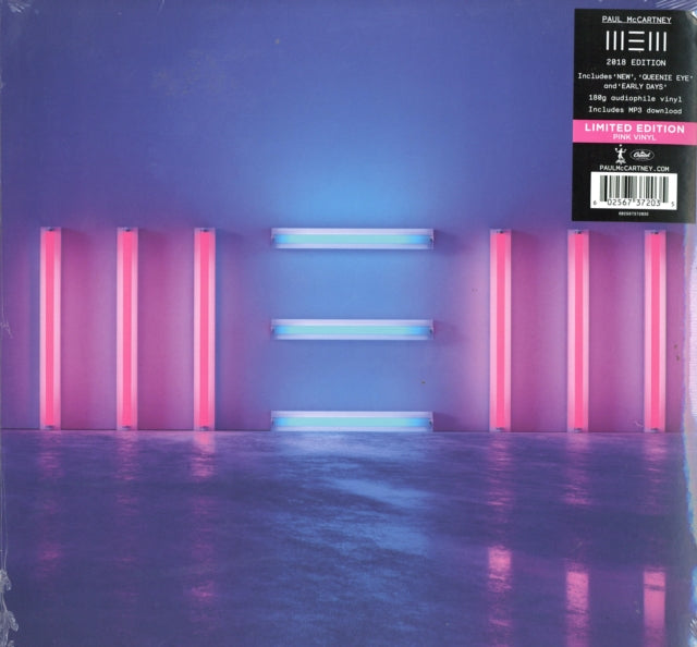 MCCARTNEY, PAUL | NEW (PINK VINYL) | VINYL RECORD (LP)