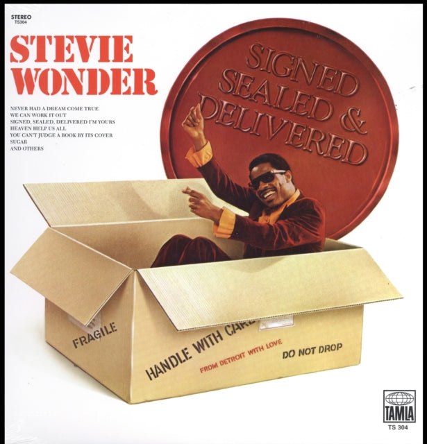 WONDER, STEVIE | SIGNED SEALED AND DELIVERED (LP) | VINYL RECORD (LP)