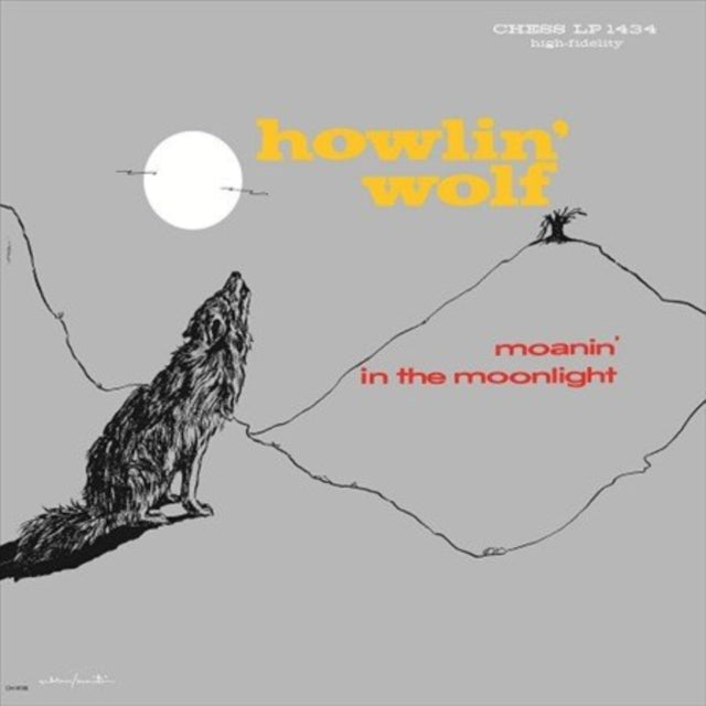 HOWLIN' WOLF | MOANIN' IN THE MOONLIGHT | VINYL RECORD (LP)