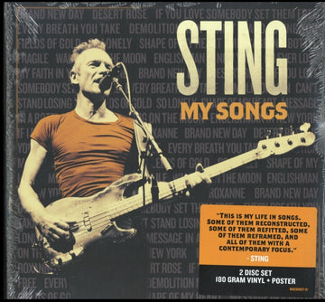 STING | MY SONGS (2 LP) | VINYL RECORD (LP)