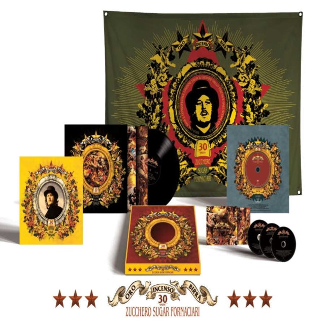 ZUCCHERO | ORO INCENSO & BIRRA - 30TH ANNIVERSARY EDITION (3 CD/LP/DVD)(SUPER DELUXE) | VINYL RECORD (LP)