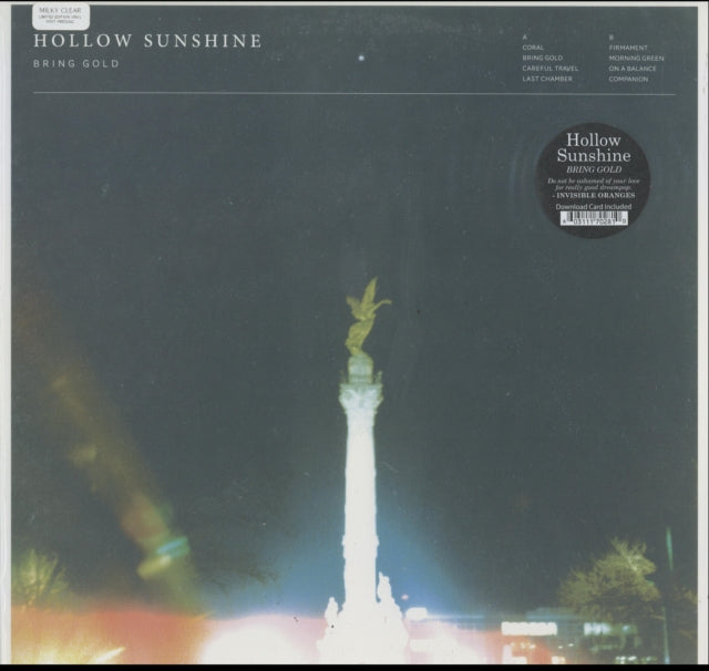 HOLLOW SUNSHINE | BRING GOLD (MILKY CLEAR VINYL) | VINYL RECORD (LP)