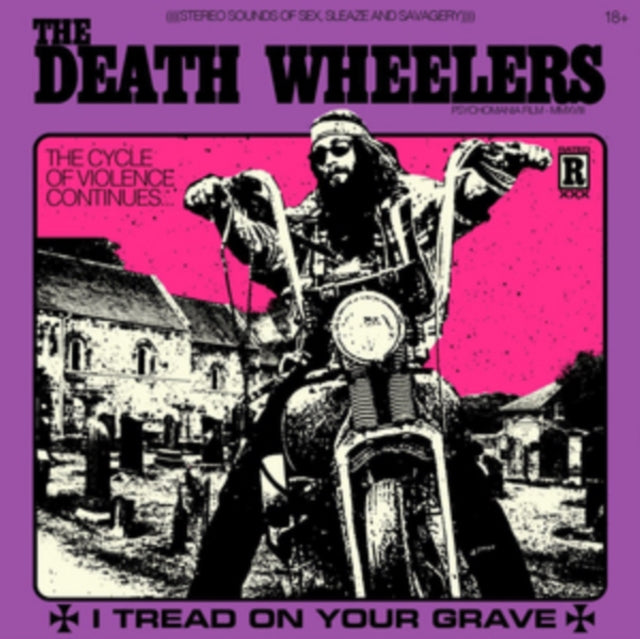 DEATH WHEELERS | I TREAD ON YOUR GRAVE (PURPLE VINYL) | VINYL RECORD (LP)