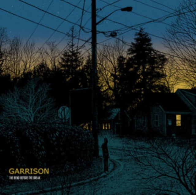 GARRISON | BEND BEFORE THE BREAK (HALF BLUE HALF YELLOW WITH AQUA SPLATTER VINYL) | VINYL RECORD (LP)