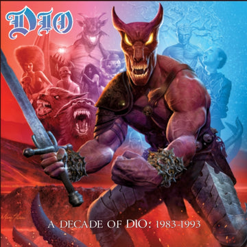 DECADE OF DIO: 1983-1993 (6LP/RED/LIGHT BLUE/YELLOW/GREEN/BROWN/PINK SPLATTER VINYL) | VINYL RECORD (LP)