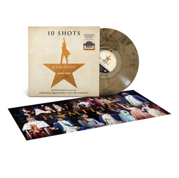 HAMILTON: 10 SHOTS (HIGHLIGHTS FROM THE ORIGINAL BROADWAY CAST RECORDING) (CABINET'S BATTLE VINYL) | VINYL RECORD (LP)