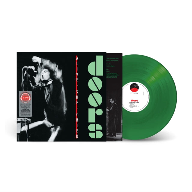 DOORS | ALIVE, SHE CRIED (40TH ANNIVERSARY) (TRANSLUCENT EMERALD VINYL) (SYEOR) | VINYL RECORD (LP)