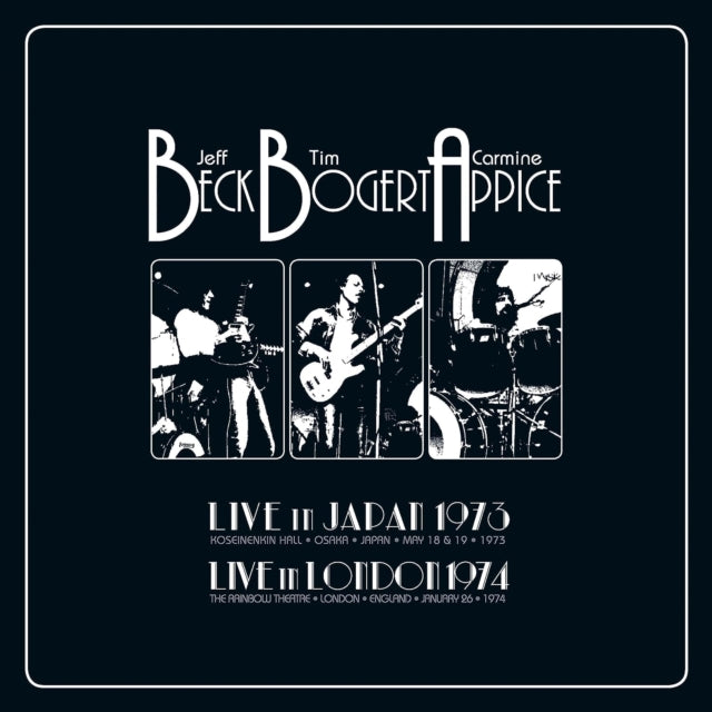 BECK,  BOGERT & APPICE | LIVE 1973 & 1974 (4LP) | VINYL RECORD (LP)