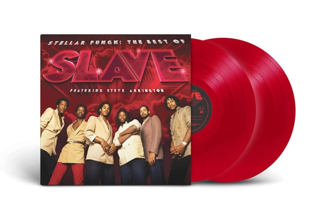 SLAVE | STELLAR FUNGK: THE BEST OF SLAVE FEATURING STEVE ARRINGTON (RED VINYL/2LP) | VINYL RECORD (LP)